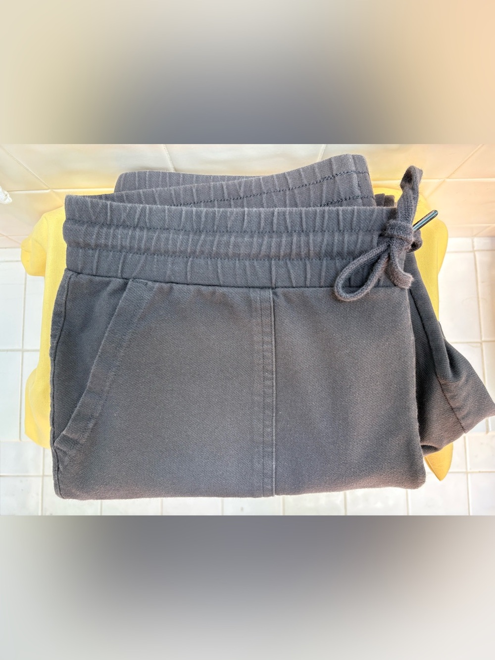 32 DEGREES Cool Women’s Twill ‘Olive Green’ Jogger Pants Sz L. - Picture 6 of 6